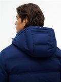 Tommy Hilfiger Heren Puffer Jas L Polyester Donkerblauw Herfst/Winter 2026