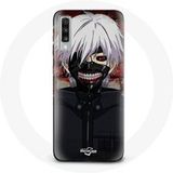 Maniacase Hoesje voor Samsung Galaxy A50 Tokyo Ghoul Kaneki Ken Japans Anime Masker
