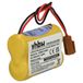 vhbw Batterie kompatibel mit GE Fanuc A06B-0177-D106, A06B0177D106, A06 industrial computers PLC Programmable Logic Controller (2200 mAh, 6 V, Li-MnO2)