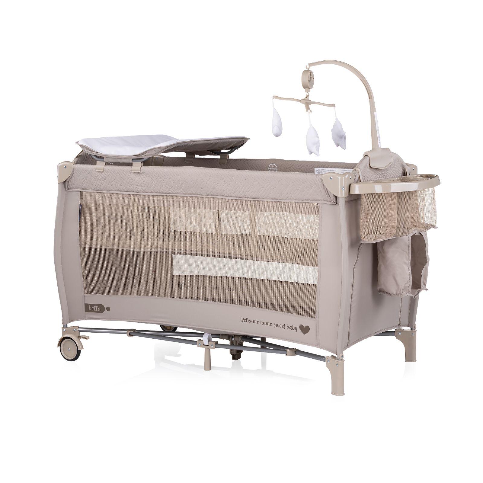 Chipolino Campingbed Bella Tiramisu
