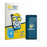BROTECT 6 Stuks Beschermglas-Folie voor ZTE Blade A36