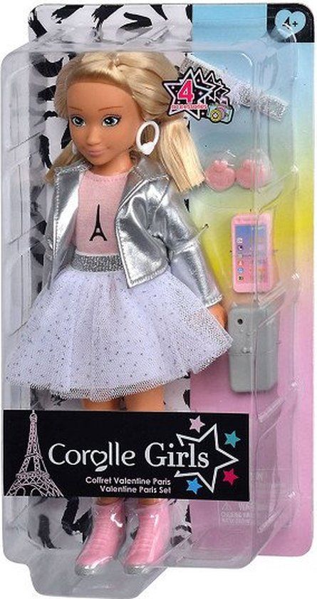 Corolle Girls - Modepop Valentine Paris Fashion Week Set - 28 cm - Vanaf 4 jaar
