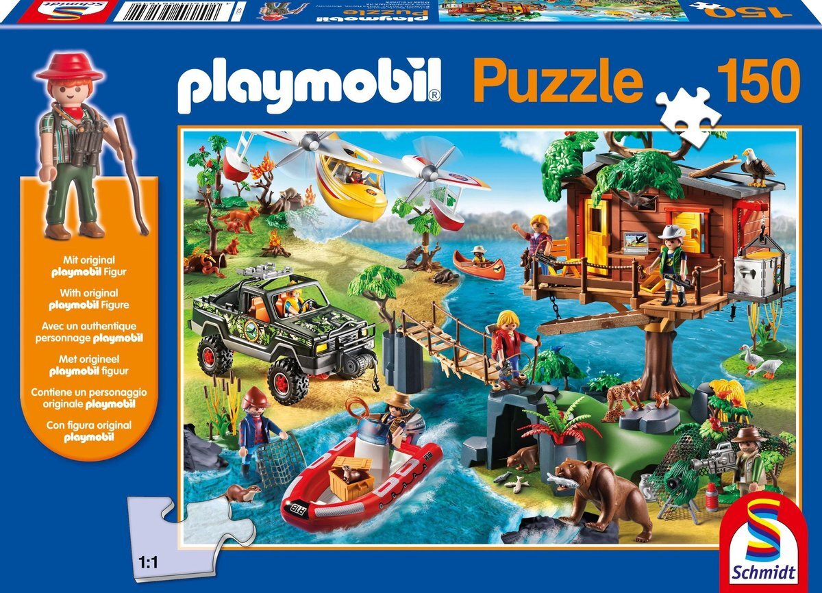 Schmidt Playmobil, Tree House, 150 pcs Legpuzzel
