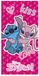 Lilo & Stitch serviette de plage Kiss Love séchage rapide 70 x 140 cm - Polyester