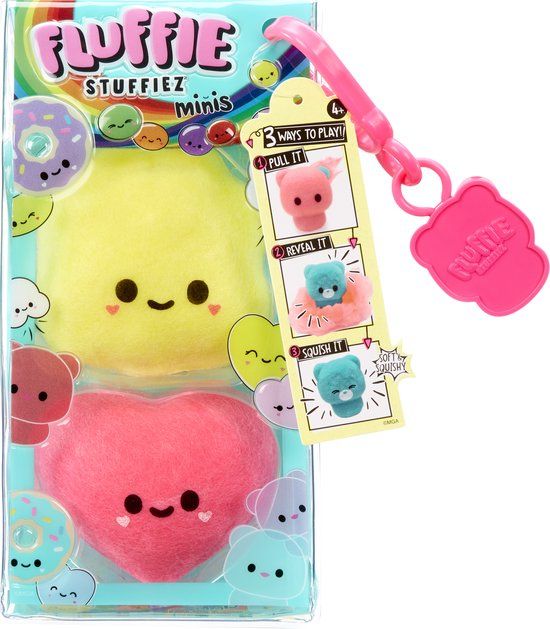 Fluffie Stuffiez Mini - Mix 5 - 7 cm - Plukknuffel - Vanaf 4 Jaar