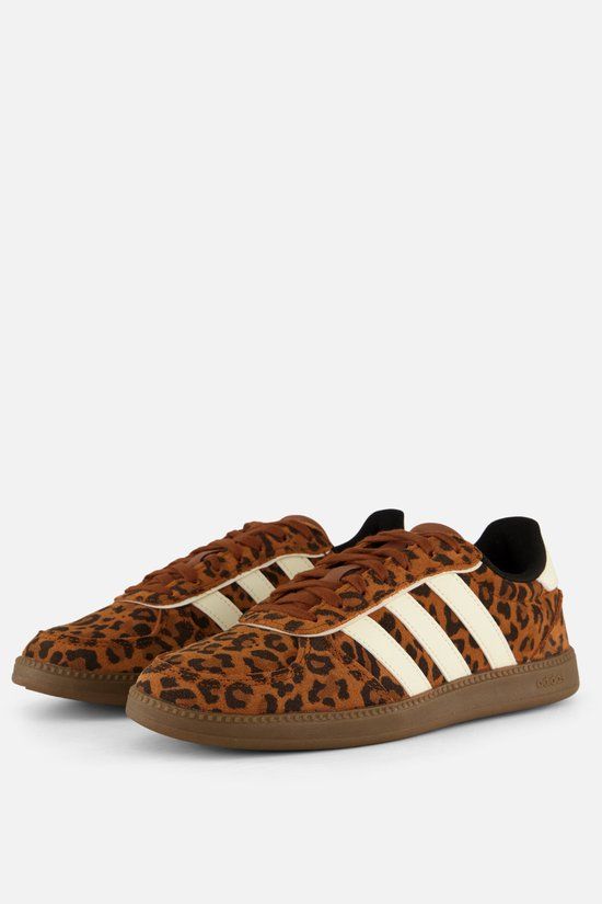 Adidas Breaknet Sleek Leopard Sneakers bruin - Dames - Maat 39 1/3