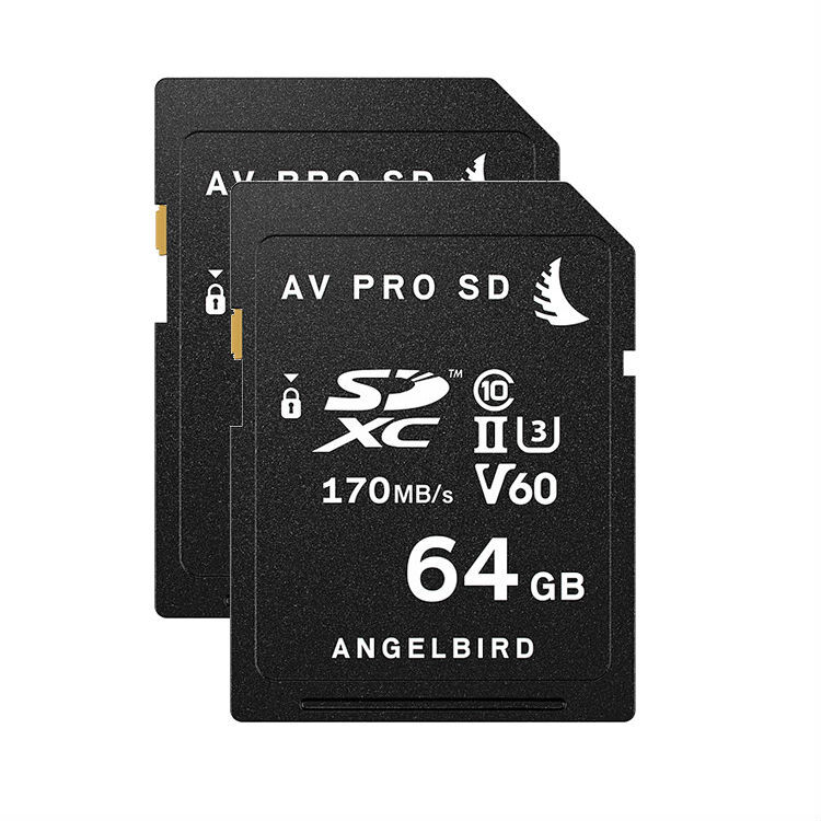 Angelbird AVpro SDXC UHS-II V60 64GB 2-pack