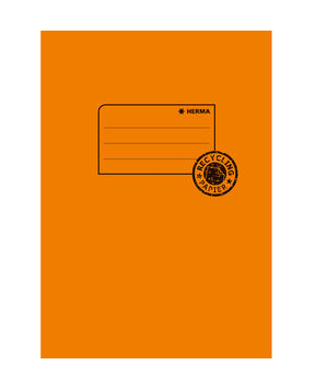 HERMA 5504 - Tijdschrift- & boekomslagen - oranje - 21,00 cm x 14,80 cm