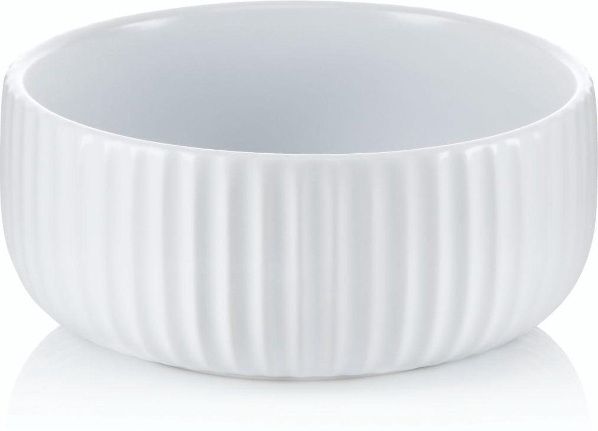 Kela schaal Maila 16,5 cm keramiek wit