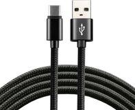 Everactive CBB-0.3CB USB-A naar USB-C kabel 0.3m Zwart