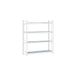Schulte Grand spanrek avec fond en acier hauteur 2500 mm portée 2500 mm rack de base profondeur 600 mm