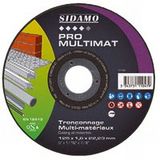Sidamo Disque À Tronçonner Pro Multimat D. 230 X 2 X Al. 22,23 Mm - Multi-matériaux - 10111048
