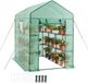 StarTech Latios Tuinkas - Foliekas Tomatenkas - 137 x 206 x 196 cm - Groen