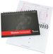 Precision Notitieblok Pro-coach Voetbal A6 Papier Zwart 6 Stuks