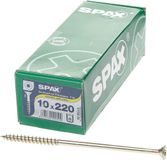 Spax-s Spaanplaatschroef platverzonken kop geel verzinkt T50 10 x 220mm