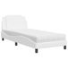 vidaXL Bed Zadar Kunstleer Wit 80x200 cm