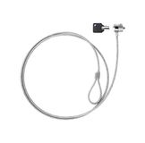 Monkey Ladder Veiligheidskabel met sleutel voor notebooks, zilver, 1,5 m