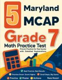 5 Effortless Math Education 5 Maryland MCAP Grade 7 Math Practice Tests