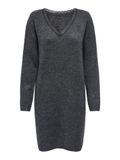 ONLY Gebreide jurk ONLTAMMY Korte jurk Dark Grey Melange