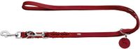Hunter Verstelbare Hondenriem Solid Education Rood 200 cm x 18 mm