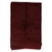 Nappe, coton bio GOTS, rouge vin, branches brodées, 145 x 350 cm