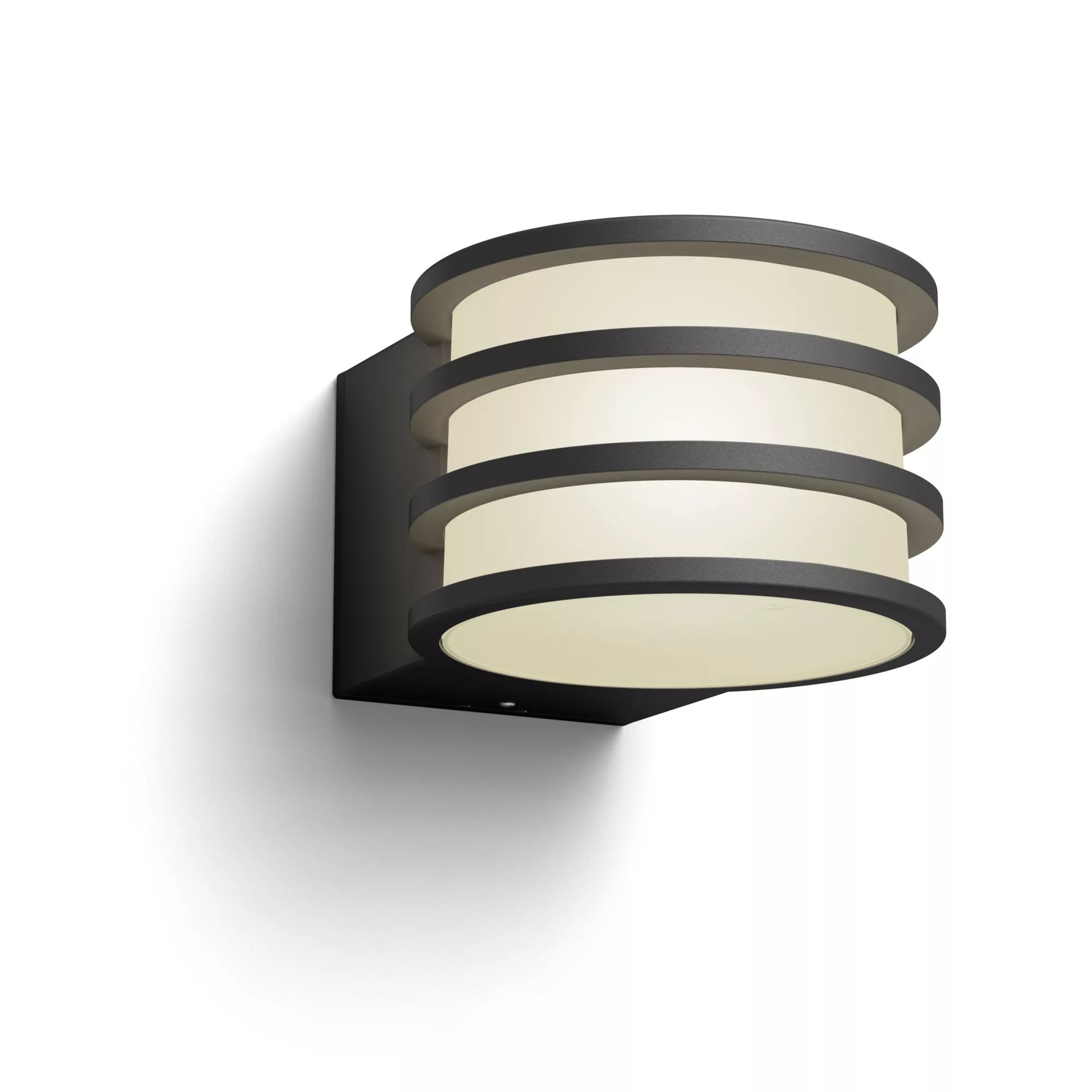 Philips Hue Lucca - Smart Outdoor Wall Light - Anthracite - LED