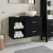 Maison Exclusive - Ensemble de deux meubles de salle de bain, imitation chêne noir
