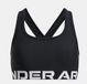 Under Armour G Crossback Bra-BLK Meisjes Sportbeha - Zwart - Wit