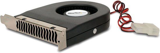 StarTech.com FANCASE Koelventilator Uitbreidingsslot Achterzijde met LP4 Connector