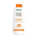 Garnier Ambre Solar Beschermende melk, Hydra 24H Protect, Gezicht en lichaam, ultra hydraterend, de hele dag, met gemiddelde bescherming, SPF 20, waterdicht, snelle absorptie, 200 ml