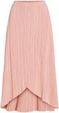VILA Maxi rok VIPLIS high-waist Misty Rose