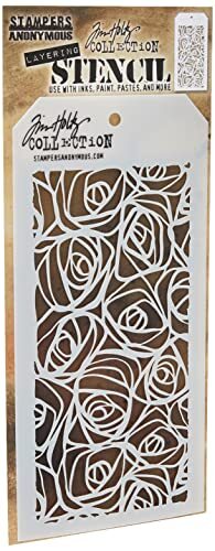 Tim Holtz Stampers Anonieme THS-036 Sjablonen, 10,5 x 21,5 cm