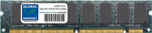 GLOBAL MEMORY 32MB EDO 168-PIN DIMM GEHEUGEN VOOR PRINTERS (SHARP-AFN, C6252A)