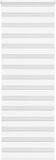 vidaXL Zebra rolgordijn 90x200 cm wit