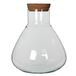 Mica Decorations Emily Voorraadpot Glas Transparant - 32 x Ø29,5 cm