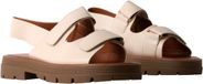 Super Mode He Valentine Sandalen met klittenband beige Vrouwen Maat 38
