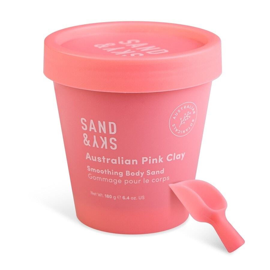 Sand & Sky Australian Pink Clay - Smoothing Body Sand Bodyscrub 180g