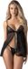 OBS Babydoll Noir XXL