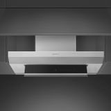 Smeg KSGT74XV afzuigkap Inbouw Roestvrijstaal 637 m³/uur