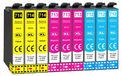Epson T0712 T0713 T0714 Cartouches d'encre - Pack multiple