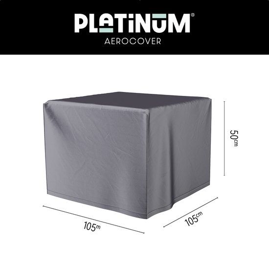 Platinum AeroCover - Loungetafelhoes - 105x105xH50cm - Ademend - Waterproof - Hoge kleurechtheid