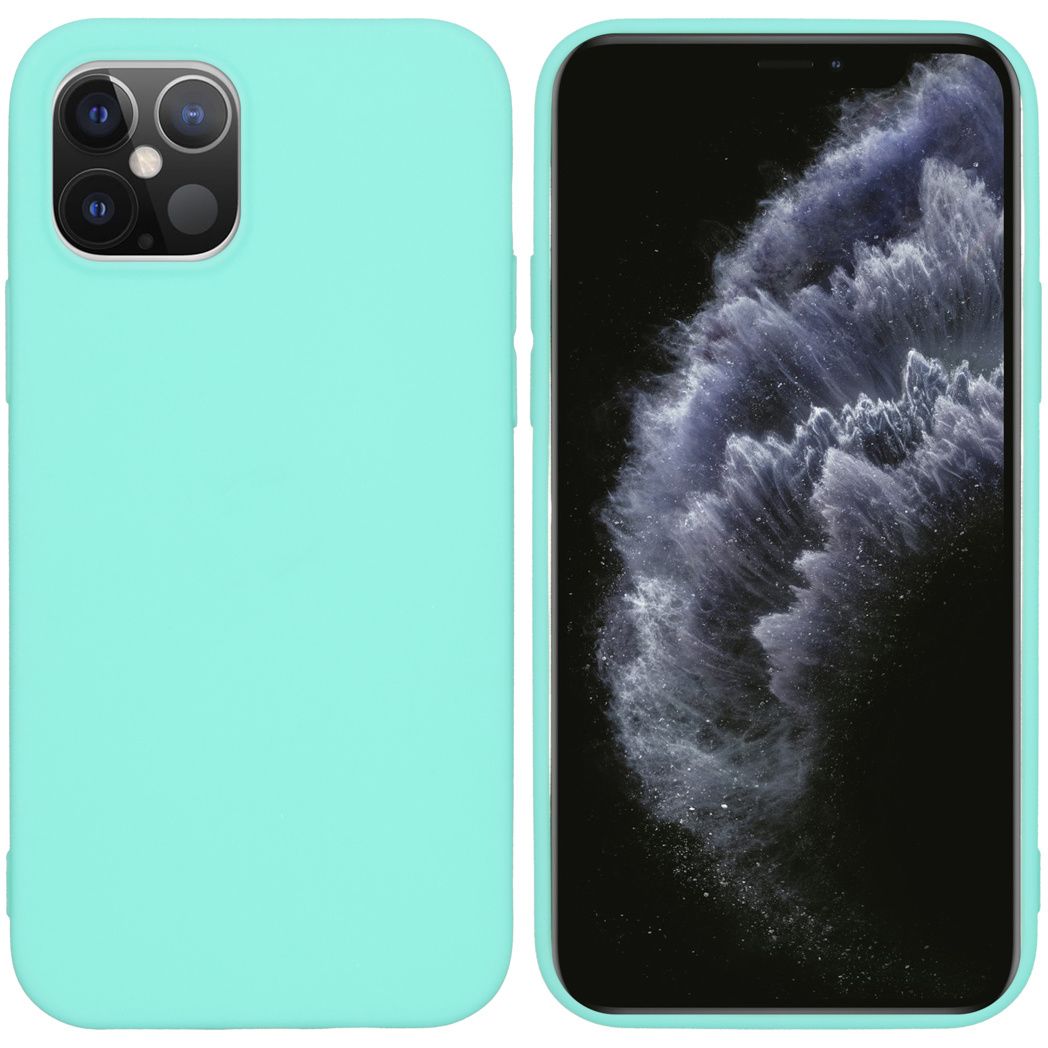 imoshion Backcover voor de iPhone 12 6.1 inch - Mintgroen