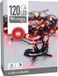 Guirlande lumineuse 120 LED - 9m - Rouge - Minuterie - Extérieur/Intérieur - IP44