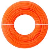 Omgoods - 100 m fil de débroussailleuse en nylon pour tondeuses à gazon d'un diamètre de 2,4 mm