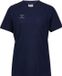 Hummel Hmlcima 2.0 Jersey S/S Femme Sportshirt Dames Marine Melange Taille L