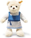 Steiff teddybeer Mila 30 cm knuffel vanille Dirndl pluche speelgoed.