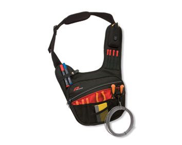 Plano 543TB Crossbody Gereedschapstas - Zwart/Rood Polyester