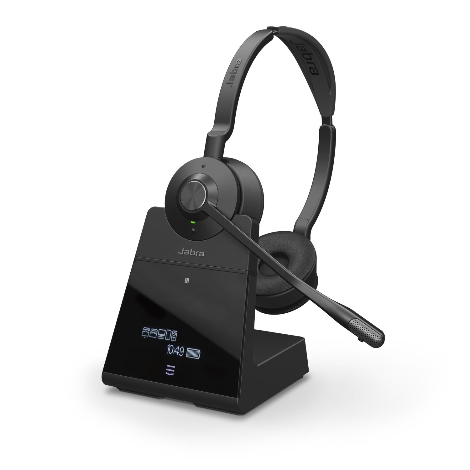 Jabra Engage 75 Stereo Headset - Draadloos - Bluetooth - Zwart