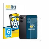 BROTECT Screenprotector 6 Stuks voor Xiaomi Poco X8 Pro (Voor+Camera) Beschermglas Transparant