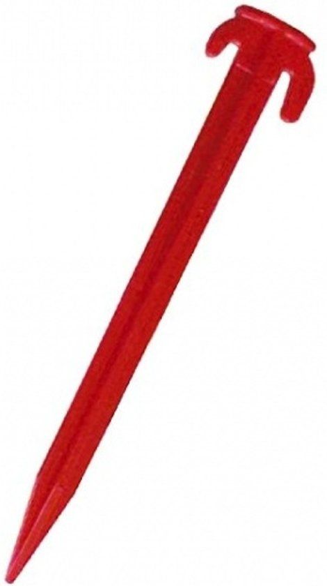 Campking Tentharing Kunststof 20 cm 6 stuks